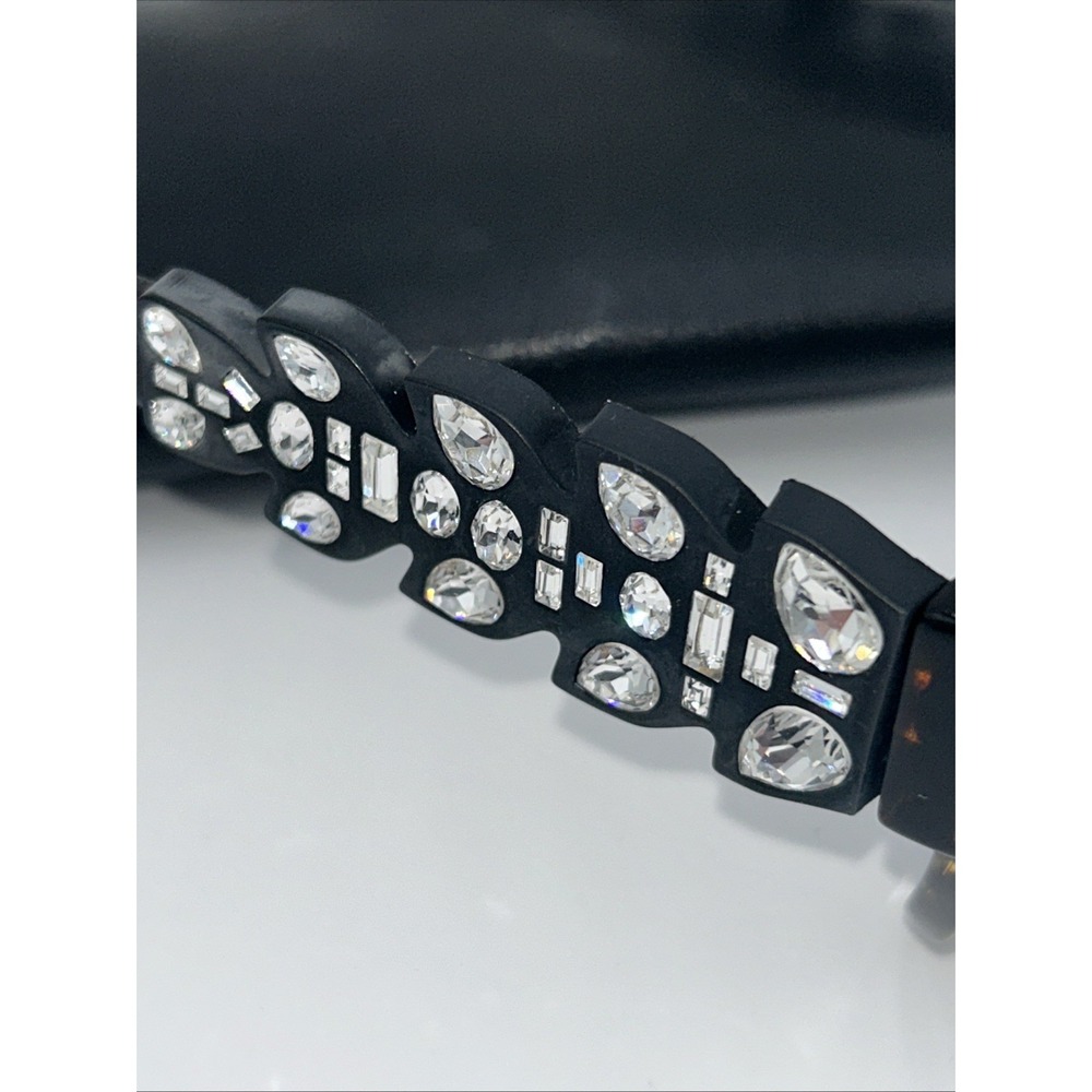 Fendi Special Edition Sunnies FF0139S N6DHD Havana Spotted Crystals Black & Case - Picture 3 of 13